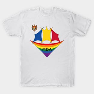 Moldova  pride flag T-Shirt